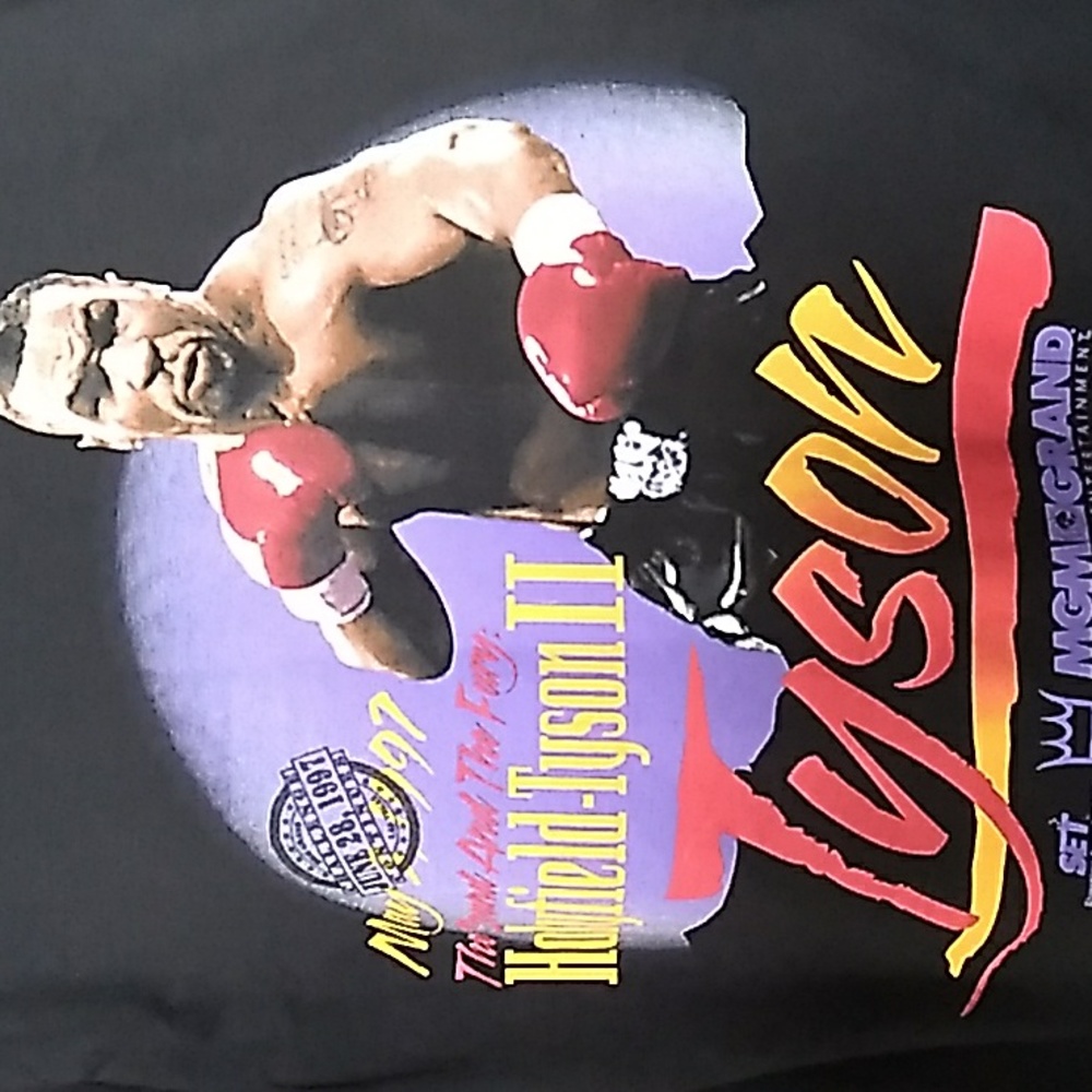 TYSON T-SHIRT HOLYFEILD-TYSON II